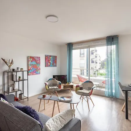 Bahibe - Balcon Et Parking Au Calme Proche Gare 아파트